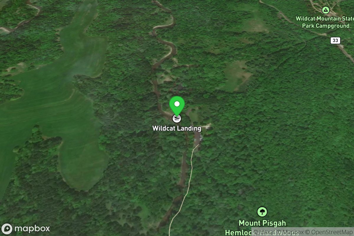 Wildcat Mountain State Park Canoe Launch