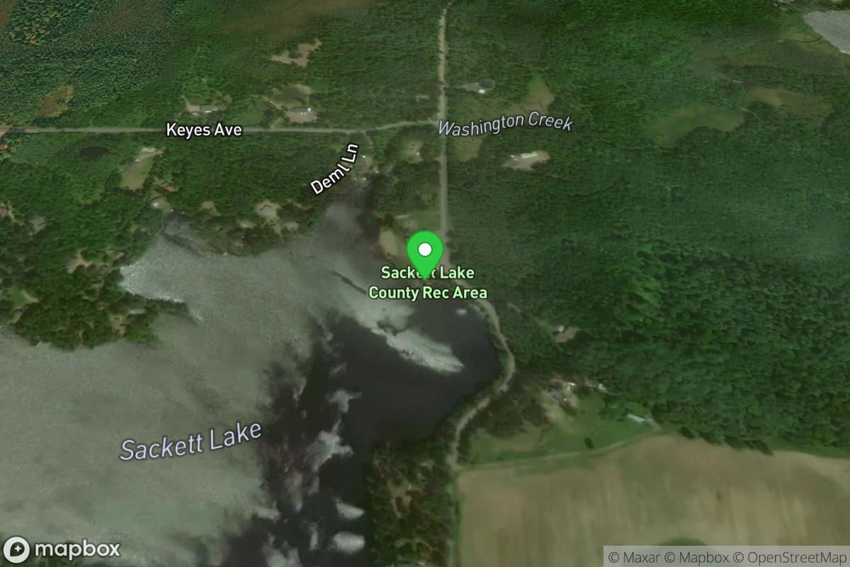 Sackett Lake Recreation Area Boat Ramp
