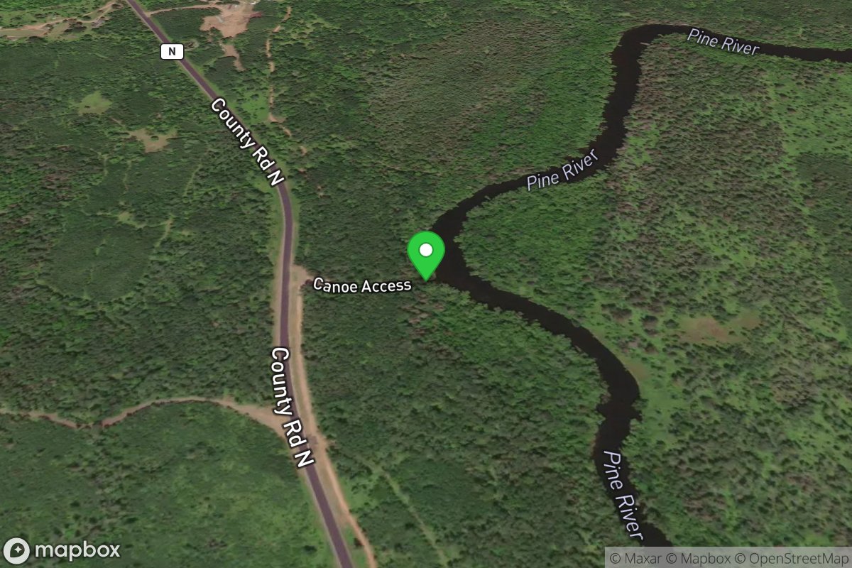 Pine River Canoe Access- Oxbow Take-Out