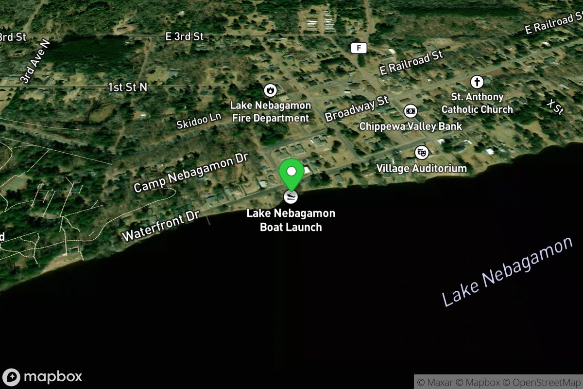 Lake Nebagamon Public Boat Landing