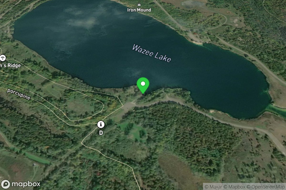 Wazee Lake Recreation Area Boat Ramp