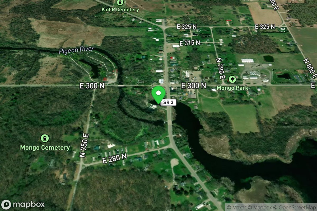 Pigeon River (Mongo Dam)