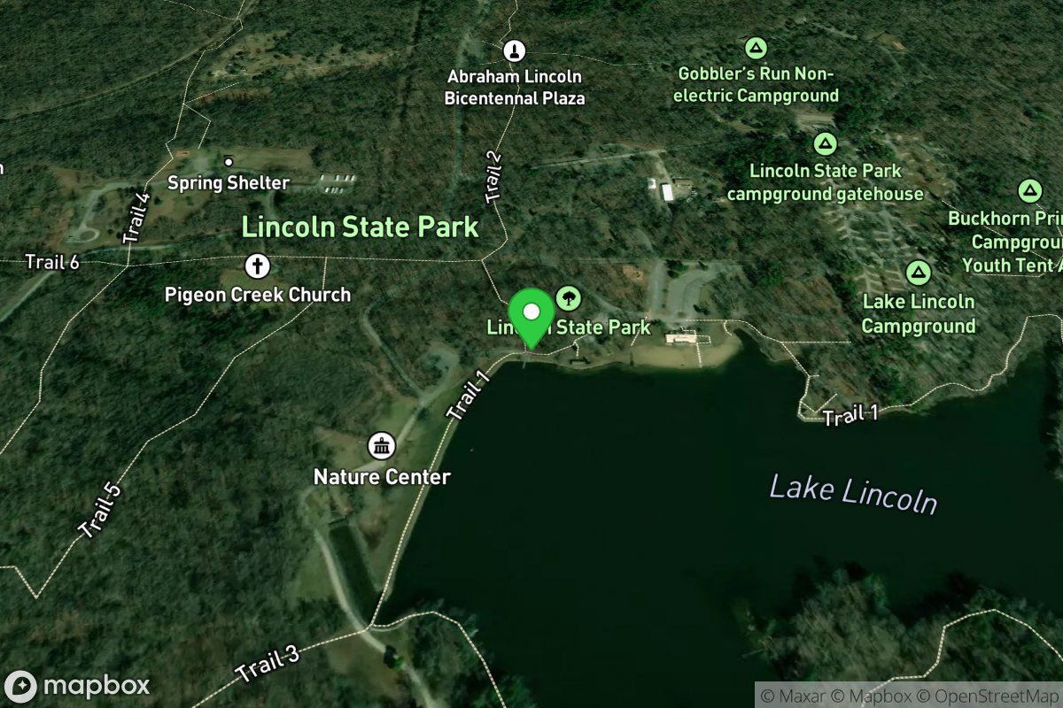 Lincoln State Park Lake