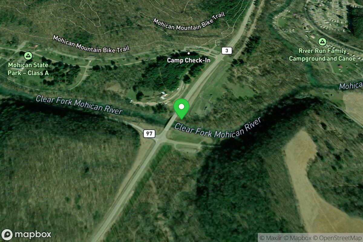 Mohican River, Clear Fork Access