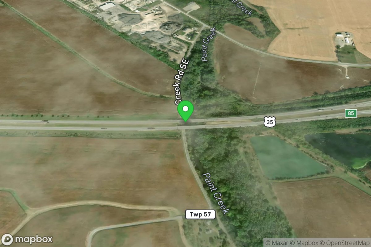 Paint Creek, Main Branch Access