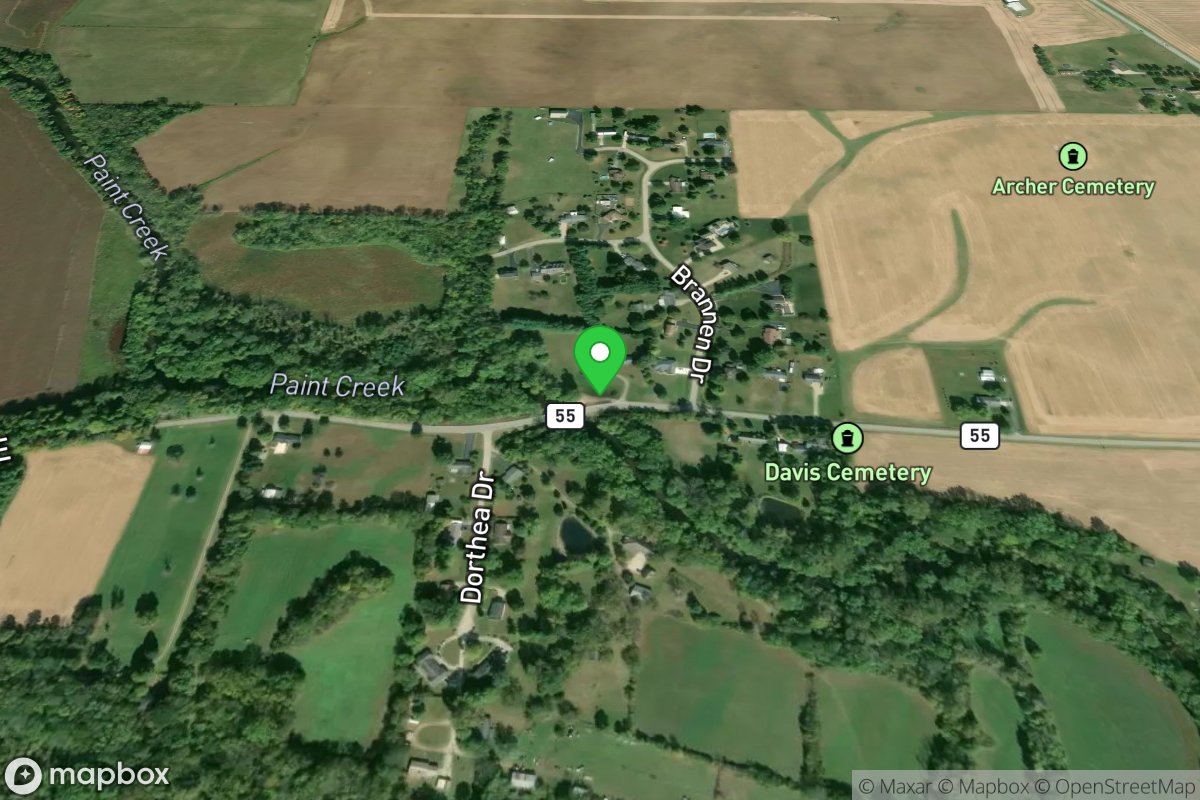 Paint Creek, Main Branch Access