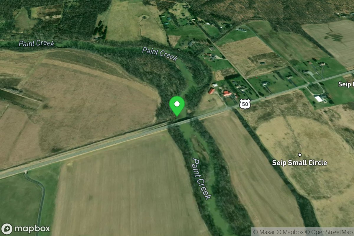 Paint Creek, Main Branch Access