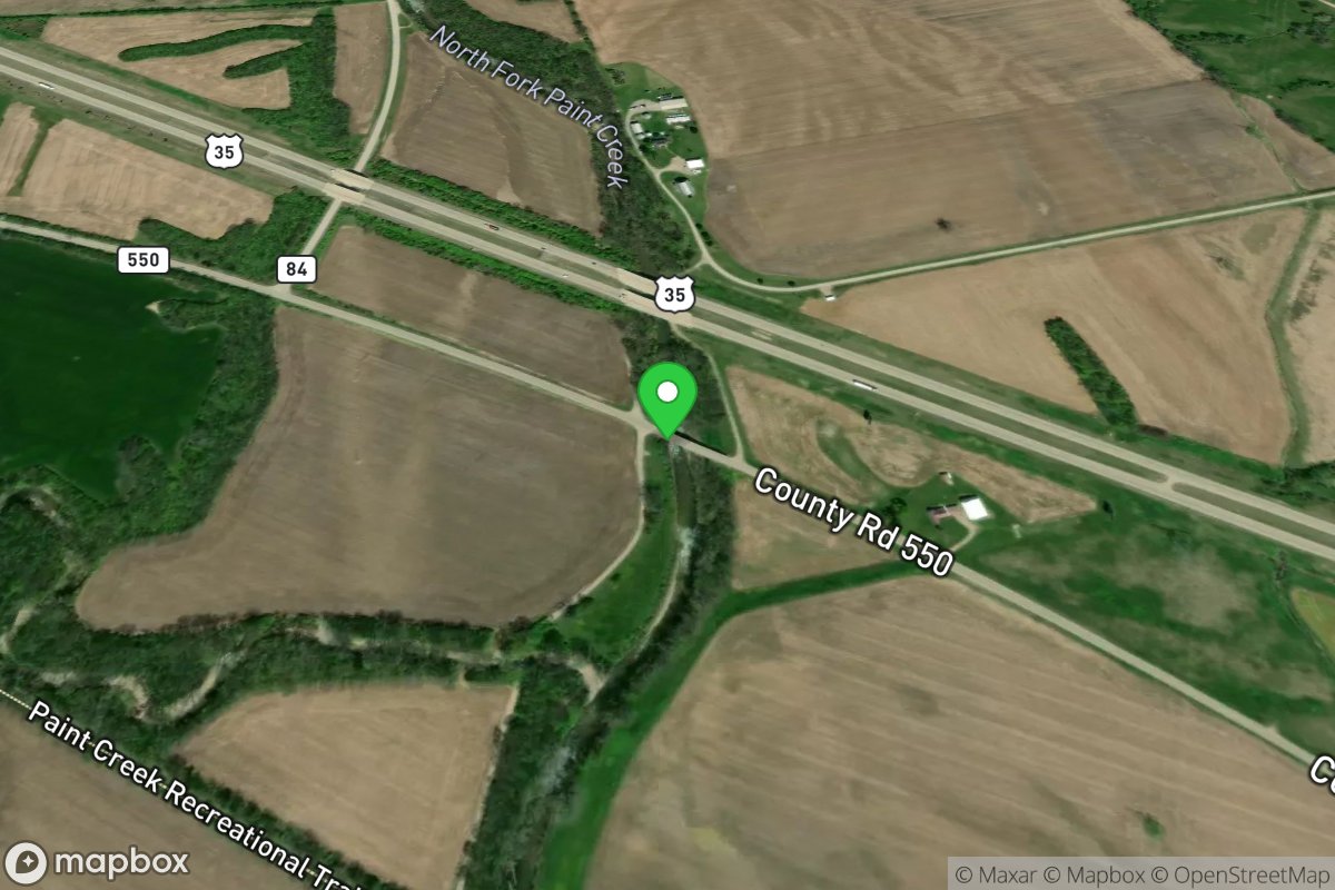 Paint Creek, North Fork Access