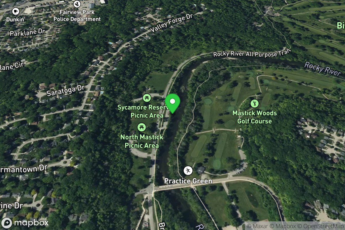 Rocky River, Main Branch Access