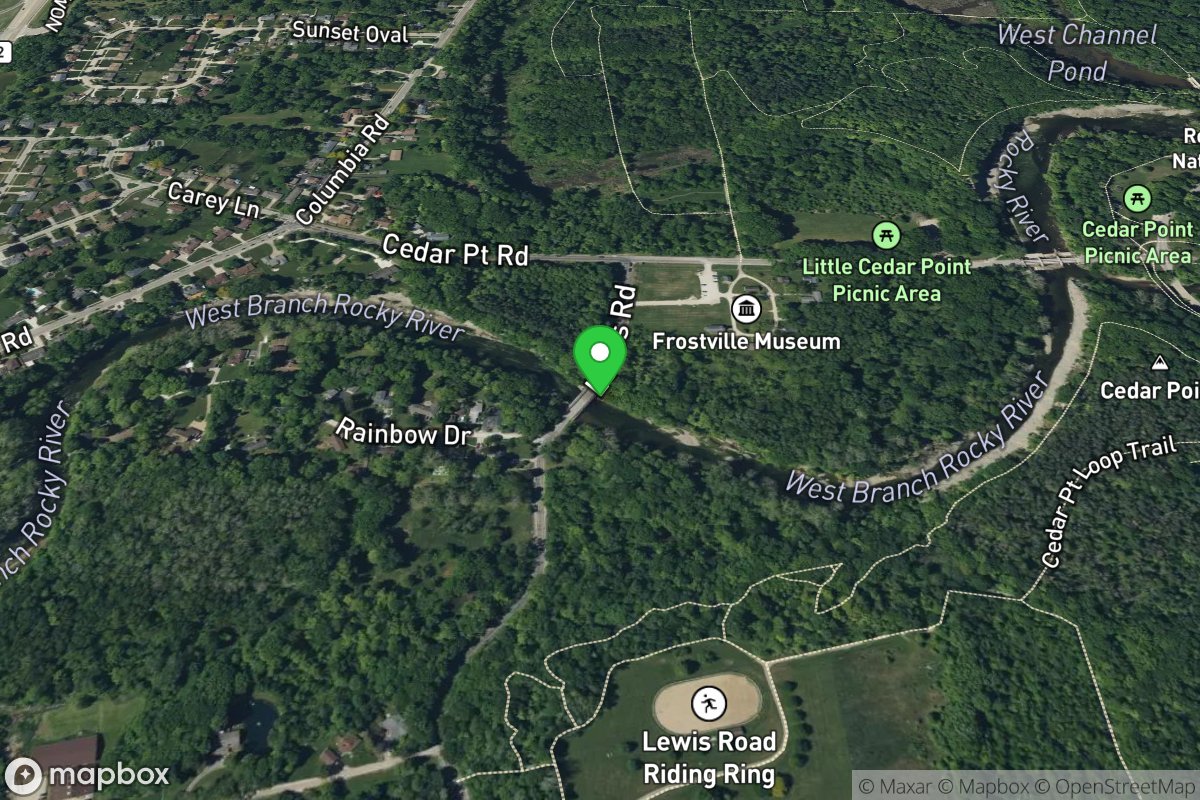 Rocky River, West Branch Access