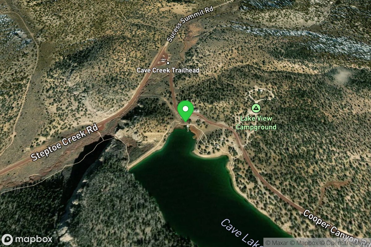 Cave Lake State Park North Access