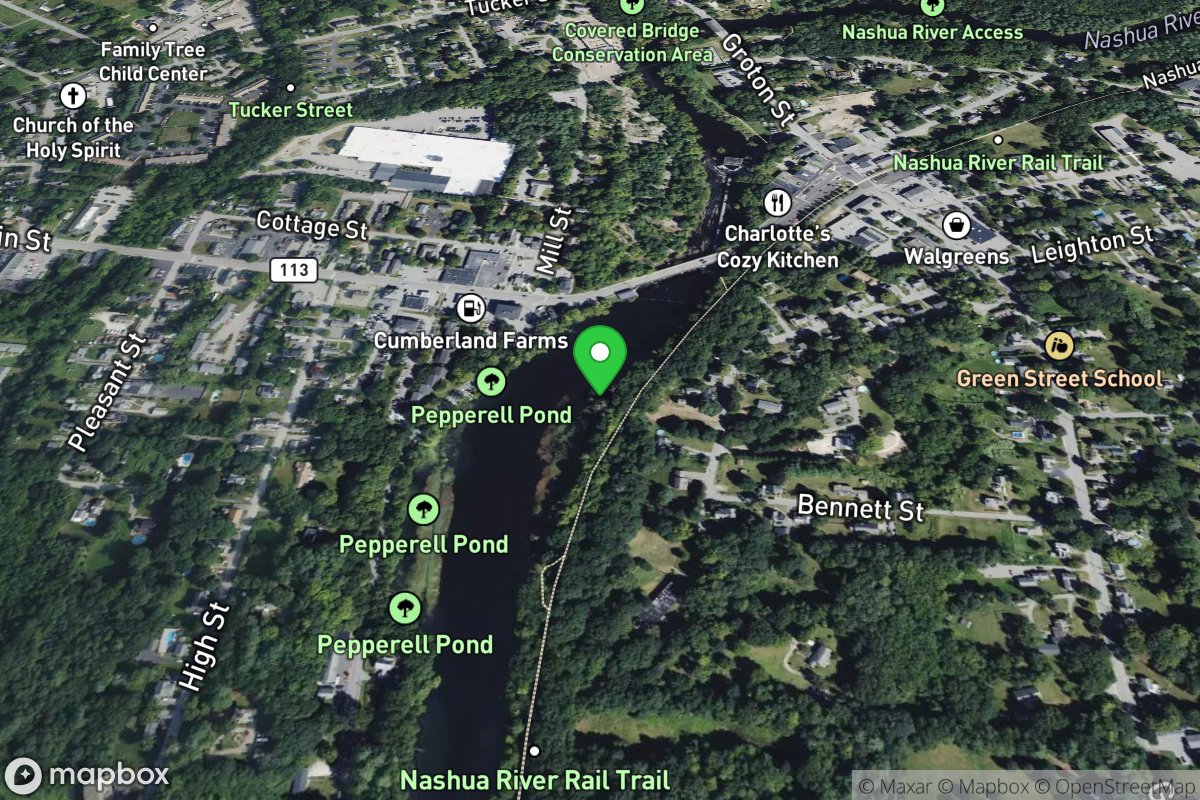 Canal St. Pepperell (Nashua River Canoe Launch)