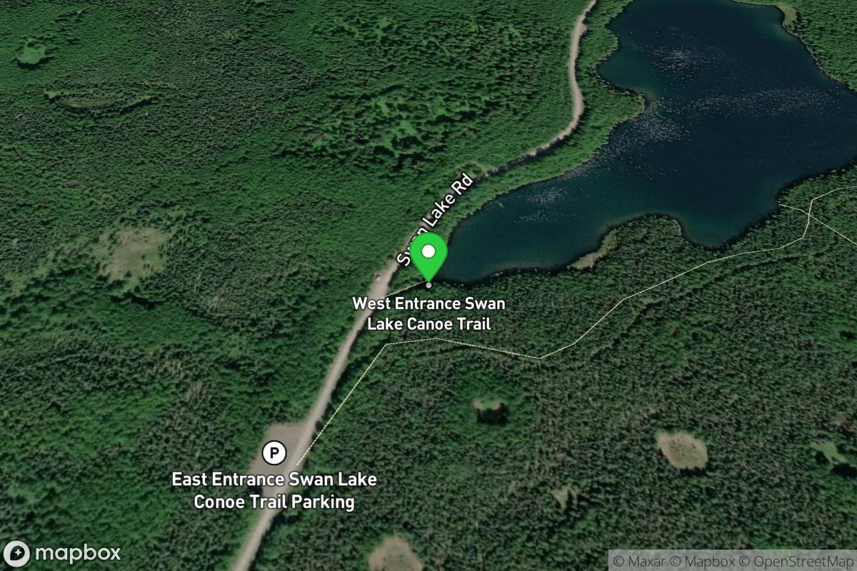 Swan Lake Canoe Route Launch