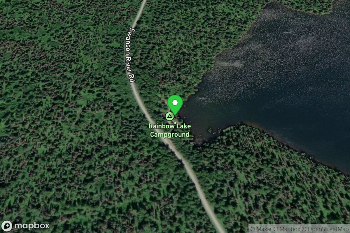 Rainbow Lake Boat Launch