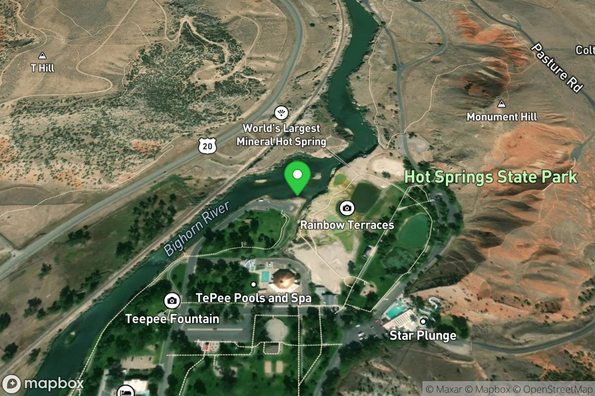 Hot Springs State Park Boat Ramp