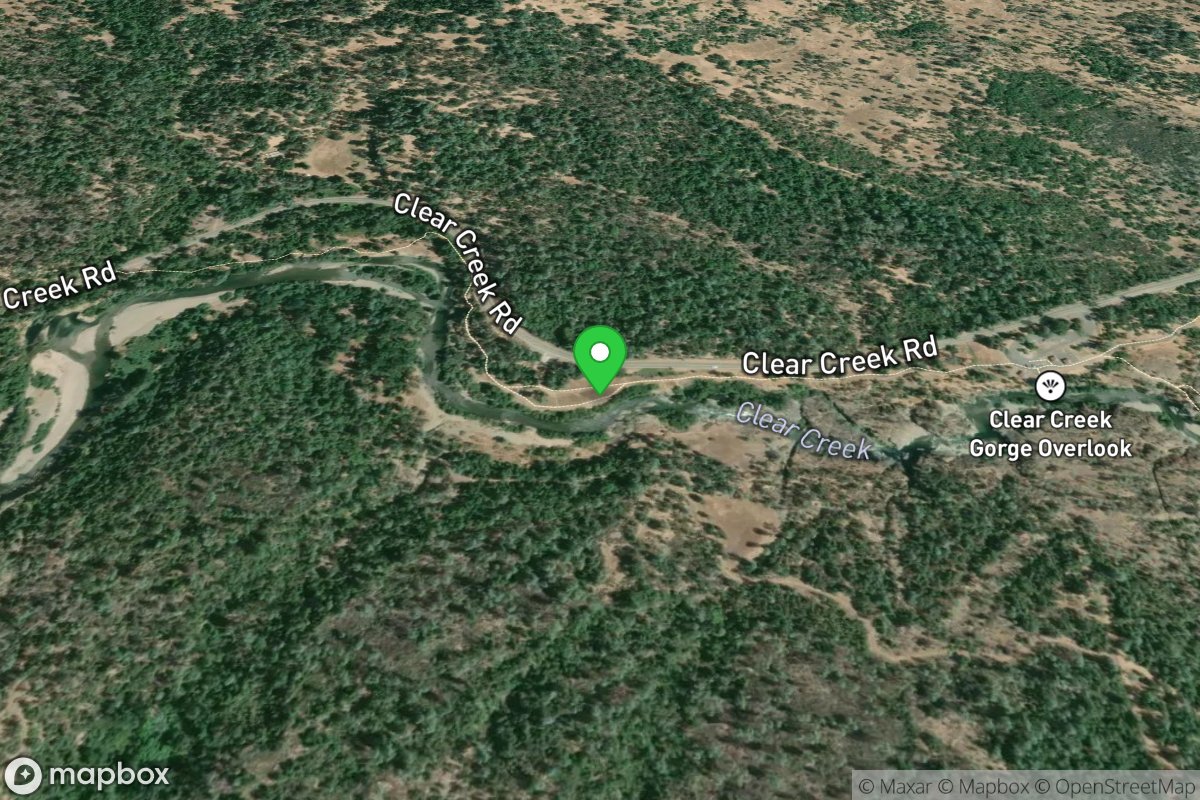 Above Clear Creek Gorge