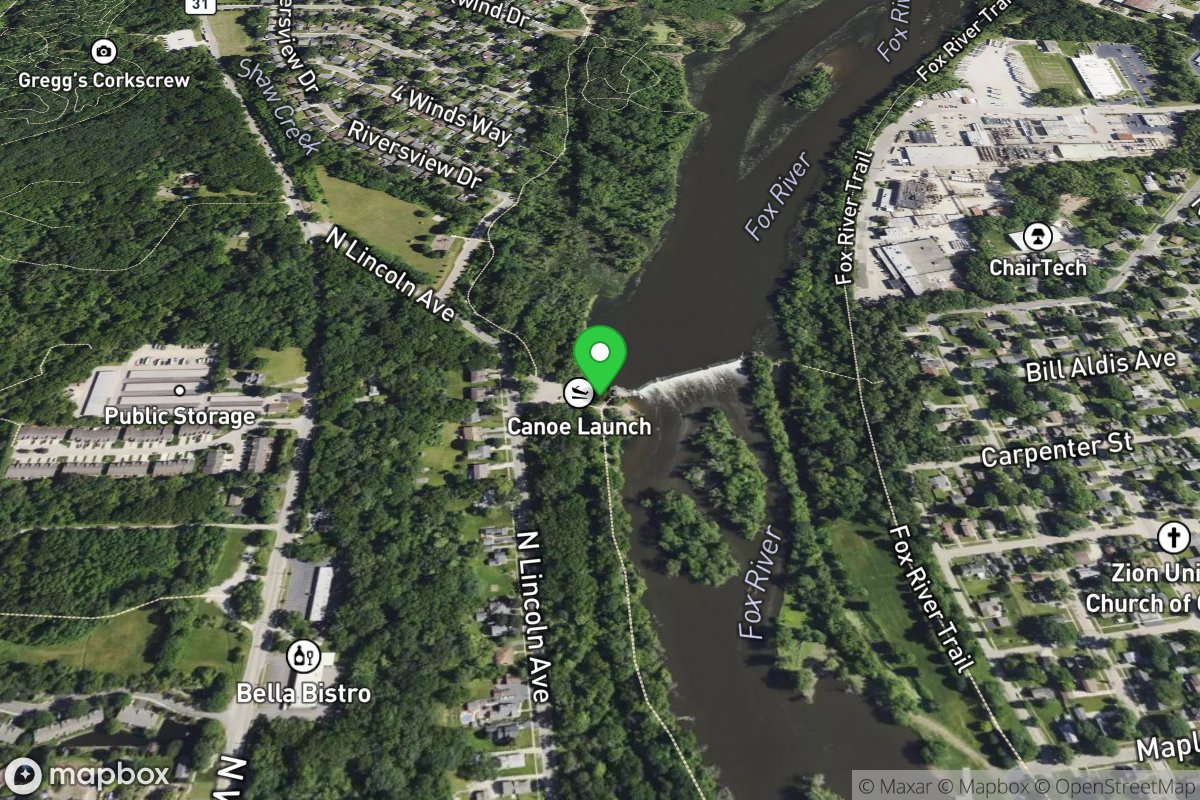 Carpenter Dam (Downstream)-Portage