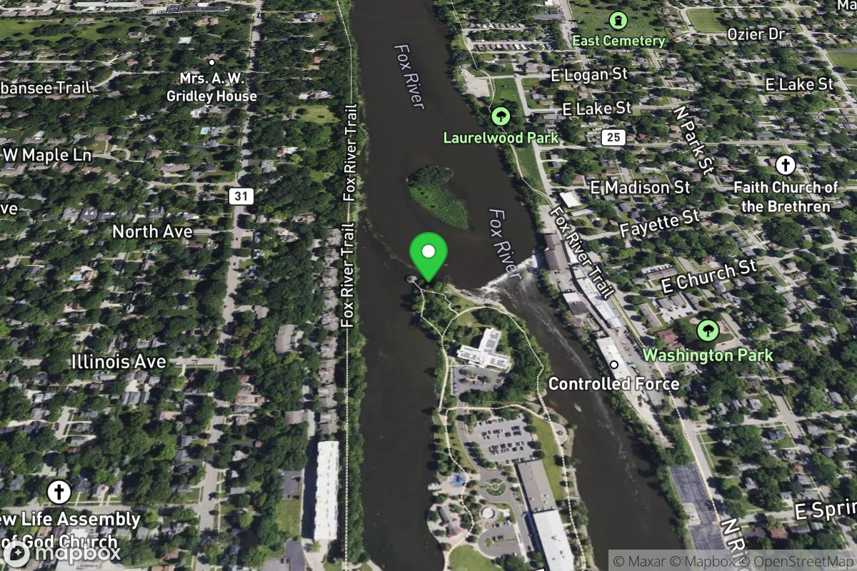 Batavia Dam (below dam)