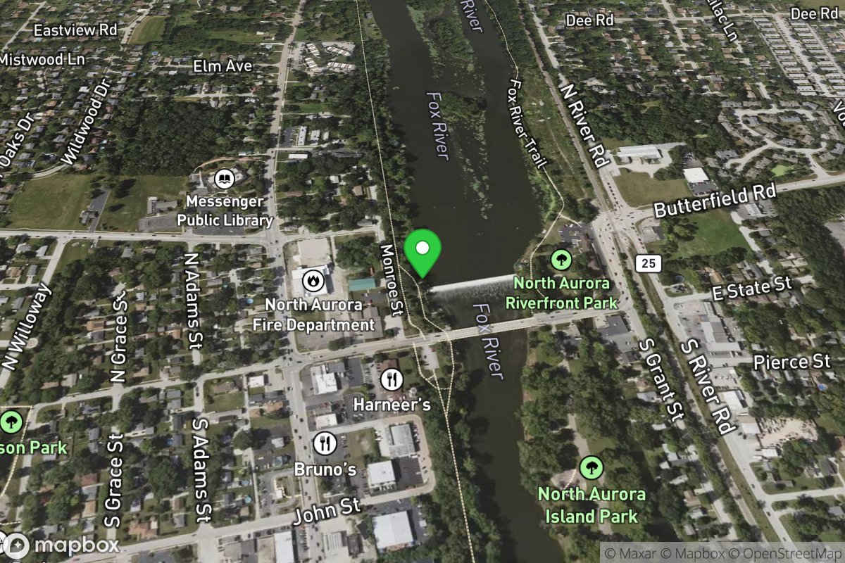 North Aurora Dam (Downstream Portage)