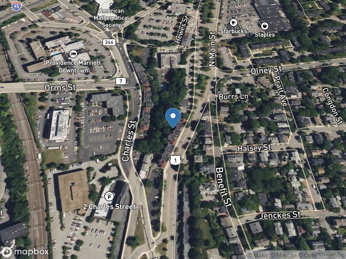 Moshassuck River at Providence, RI location