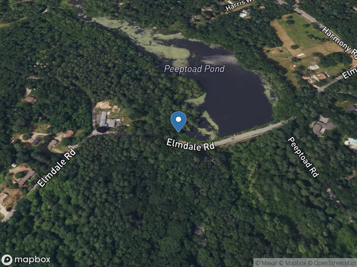 Peeptoad Brook at Elmdale Road near North Scituate, RI location