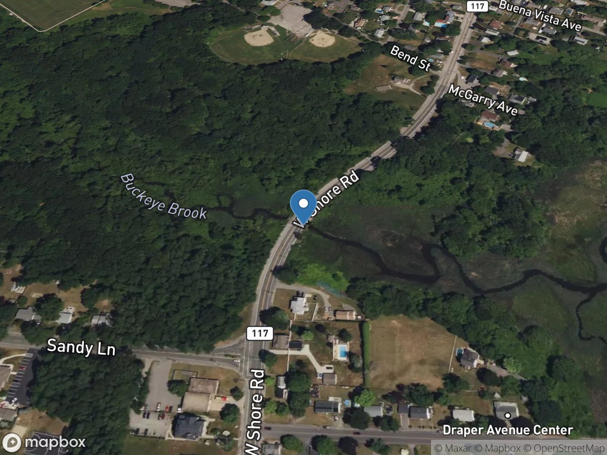 Buckeye Brook at Warwick, RI location