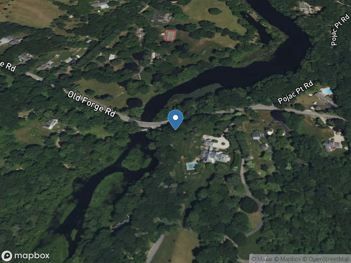 Hunt River near East Greenwich, RI location