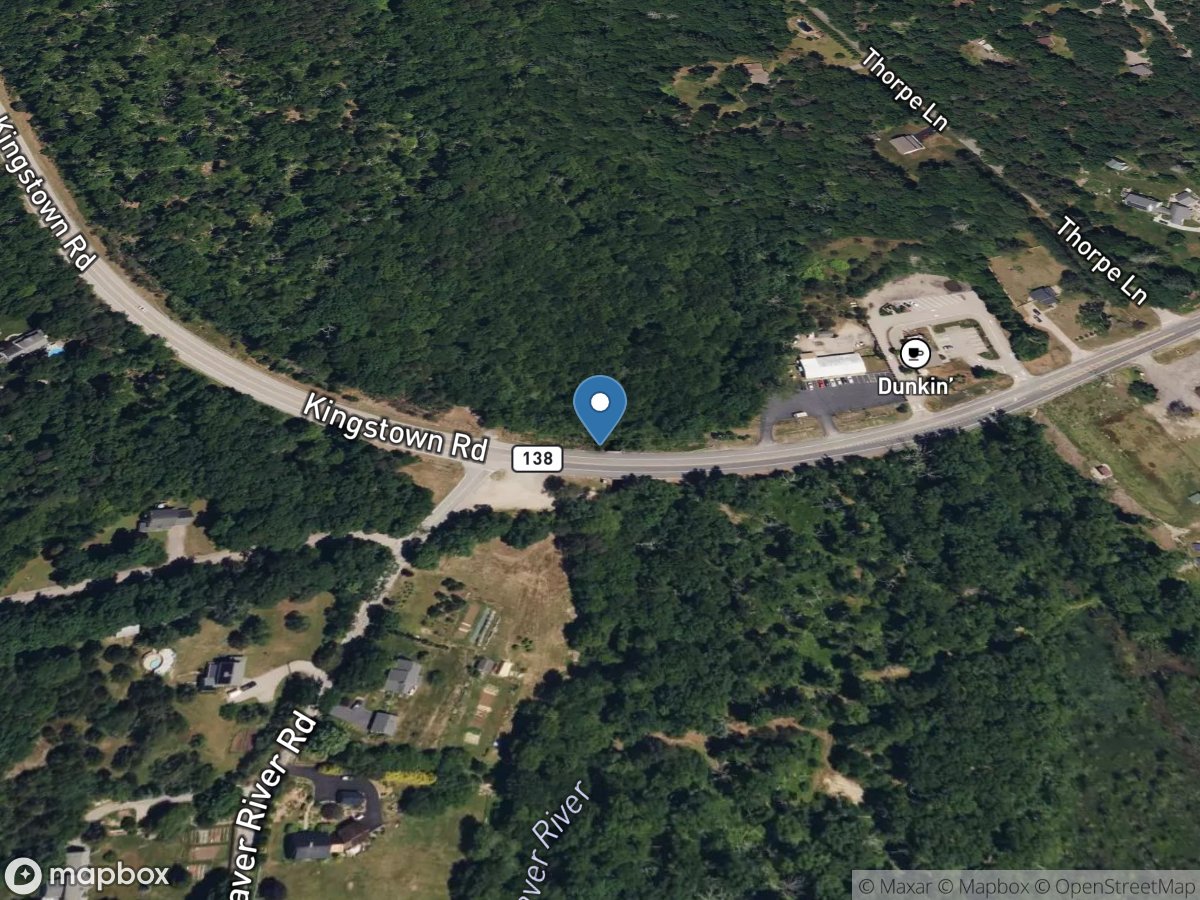 Beaver River near Usquepaug, RI location