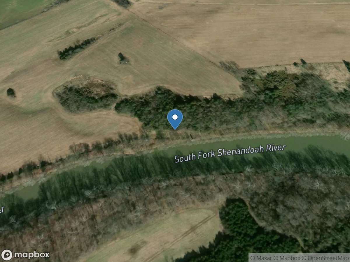 S F Shenandoah River near Lynnwood, VA location