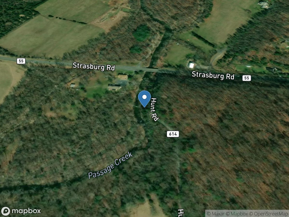 Passage Creek near Buckton, VA location