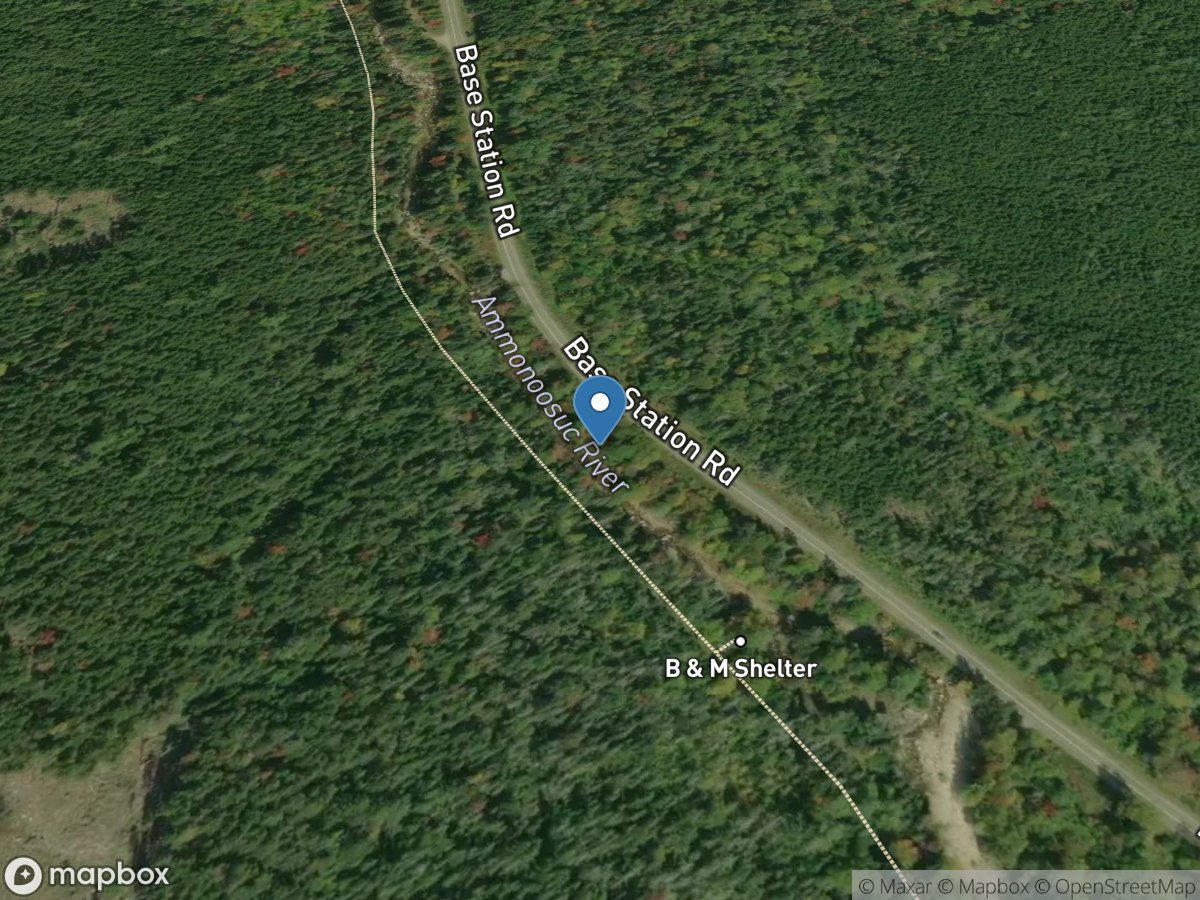 Ammonoosuc River above Halfway Brk, near Twin Mountain, NH location