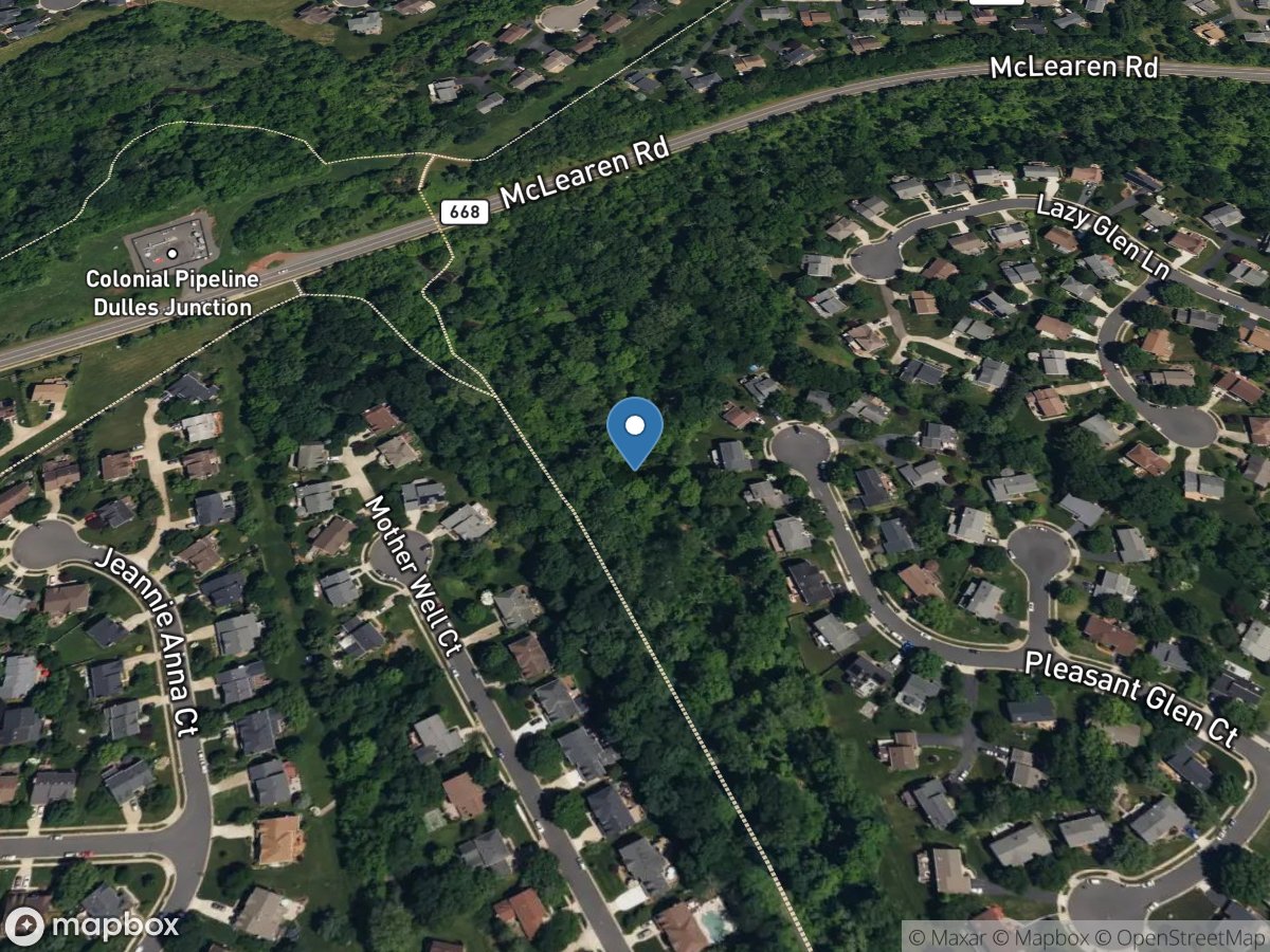 HORSEPEN RUN Above HORSEPEN RUN Tributary Near HERNDON, VA location