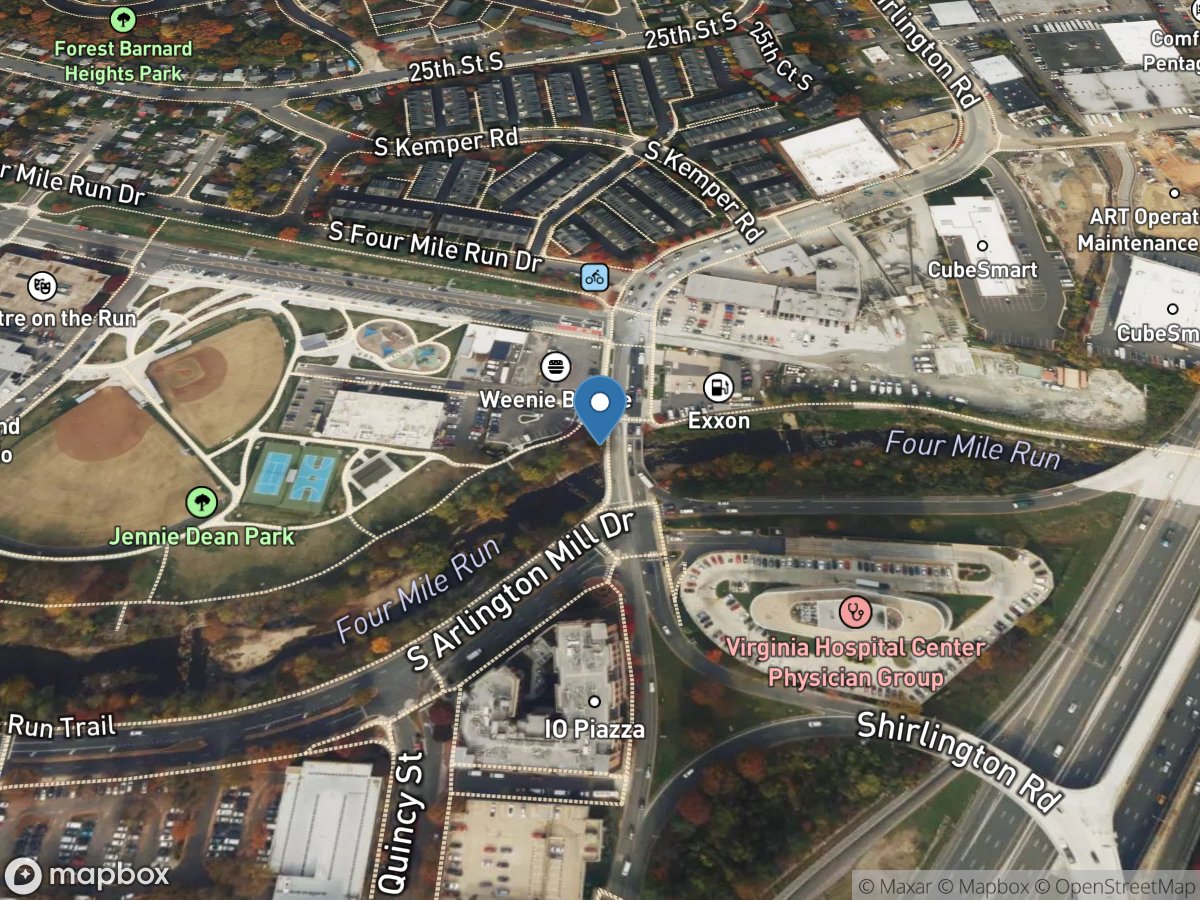 Fourmile Run at Alexandria, VA location