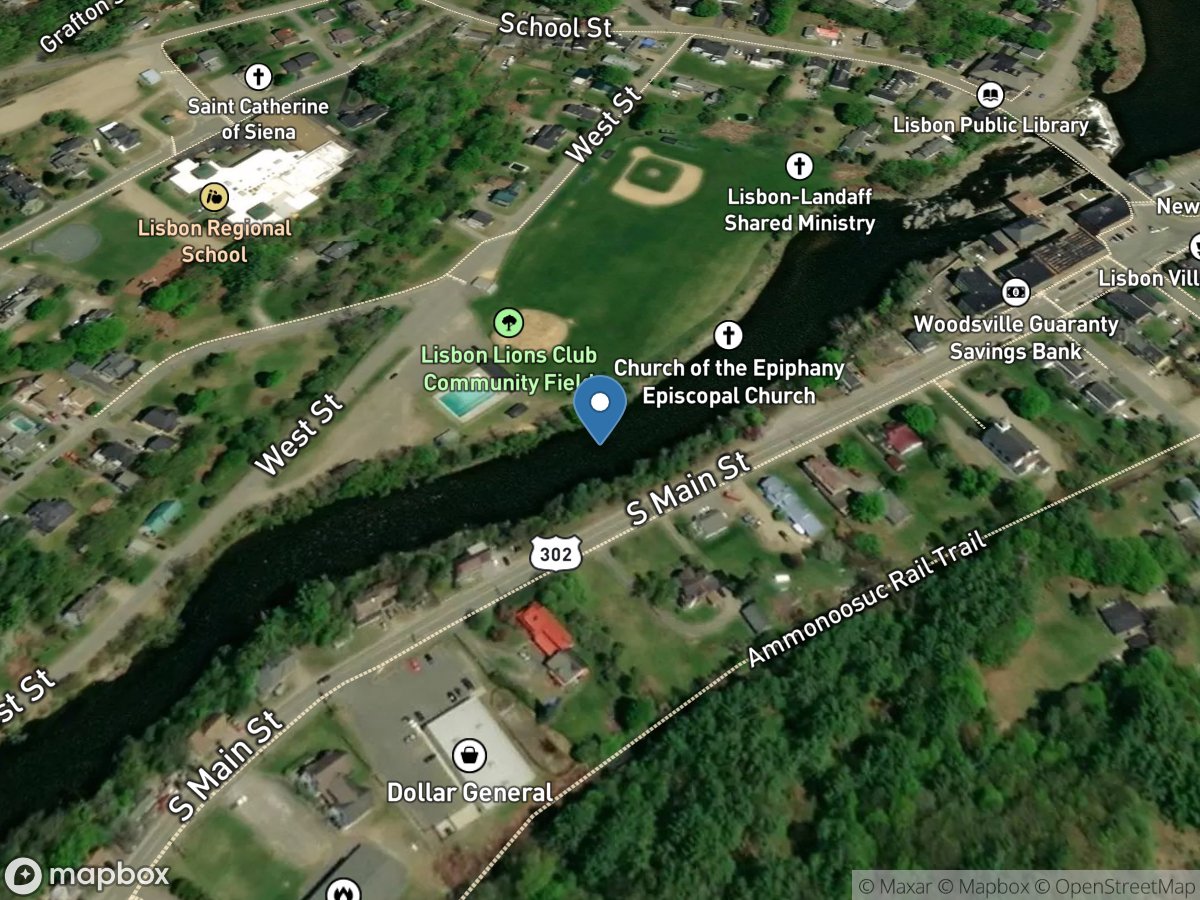 Ammonoosuc River below Lisbon DAM, at Lisbon, NH location