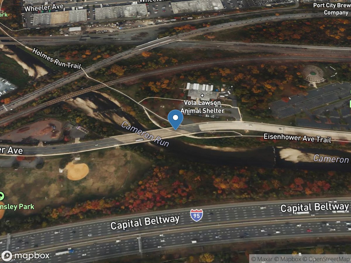 Cameron Run at Alexandria, VA location