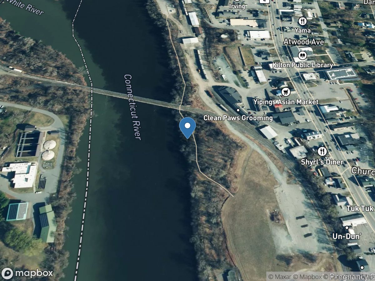 Connecticut River at West Lebanon, NH location