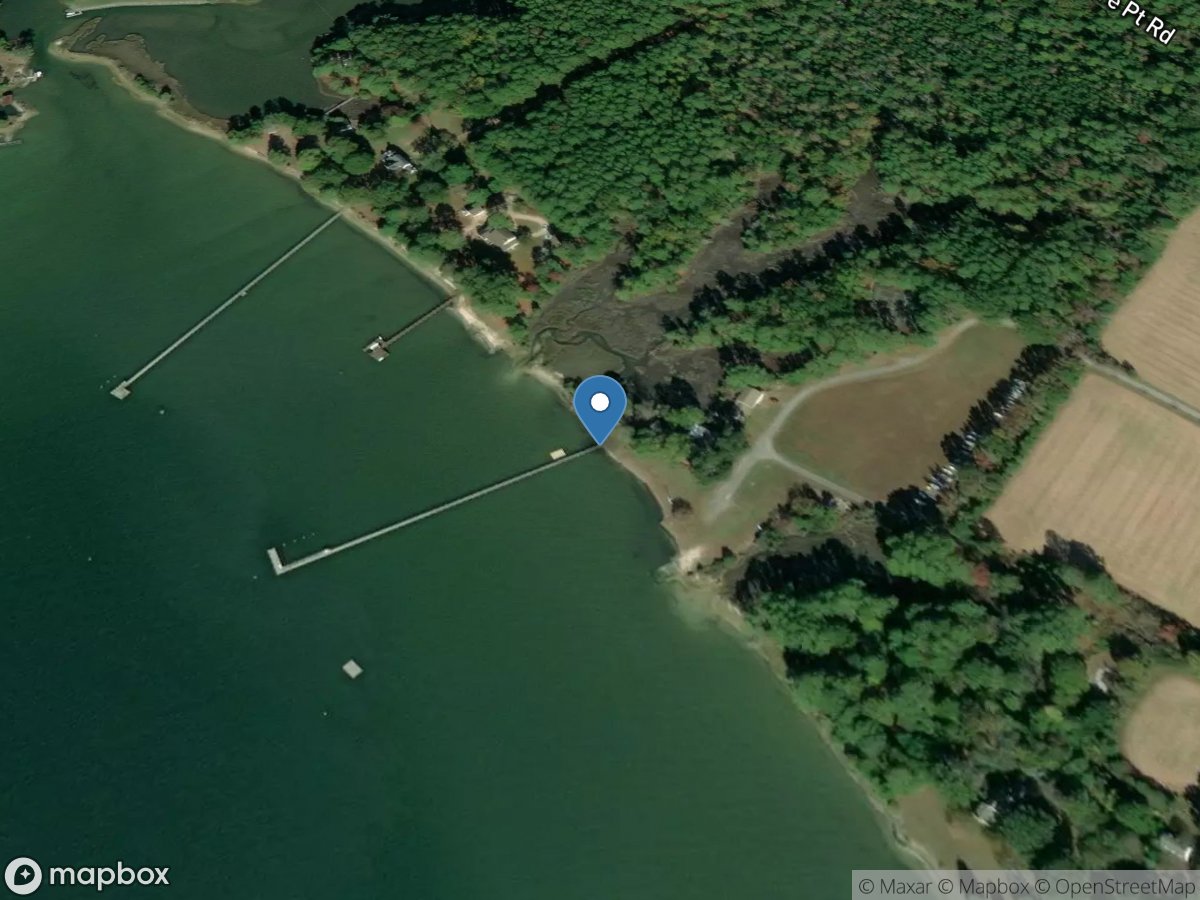 Ware River at Ware River Yacht Club near Naxera, VA location