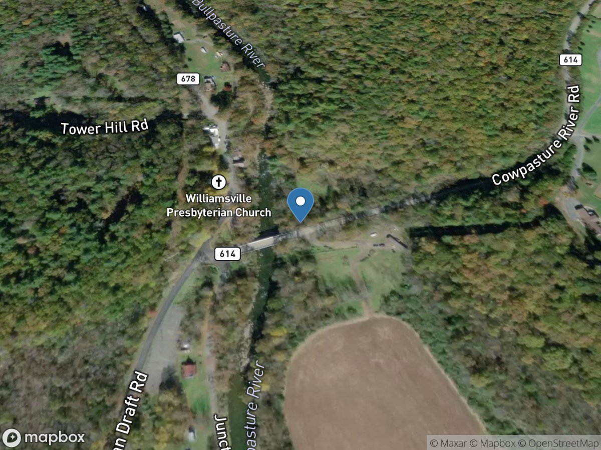 Bullpasture River at Williamsville, VA location