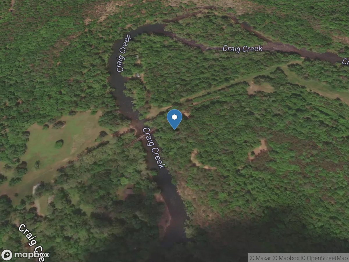 Craig Creek at Parr, VA location