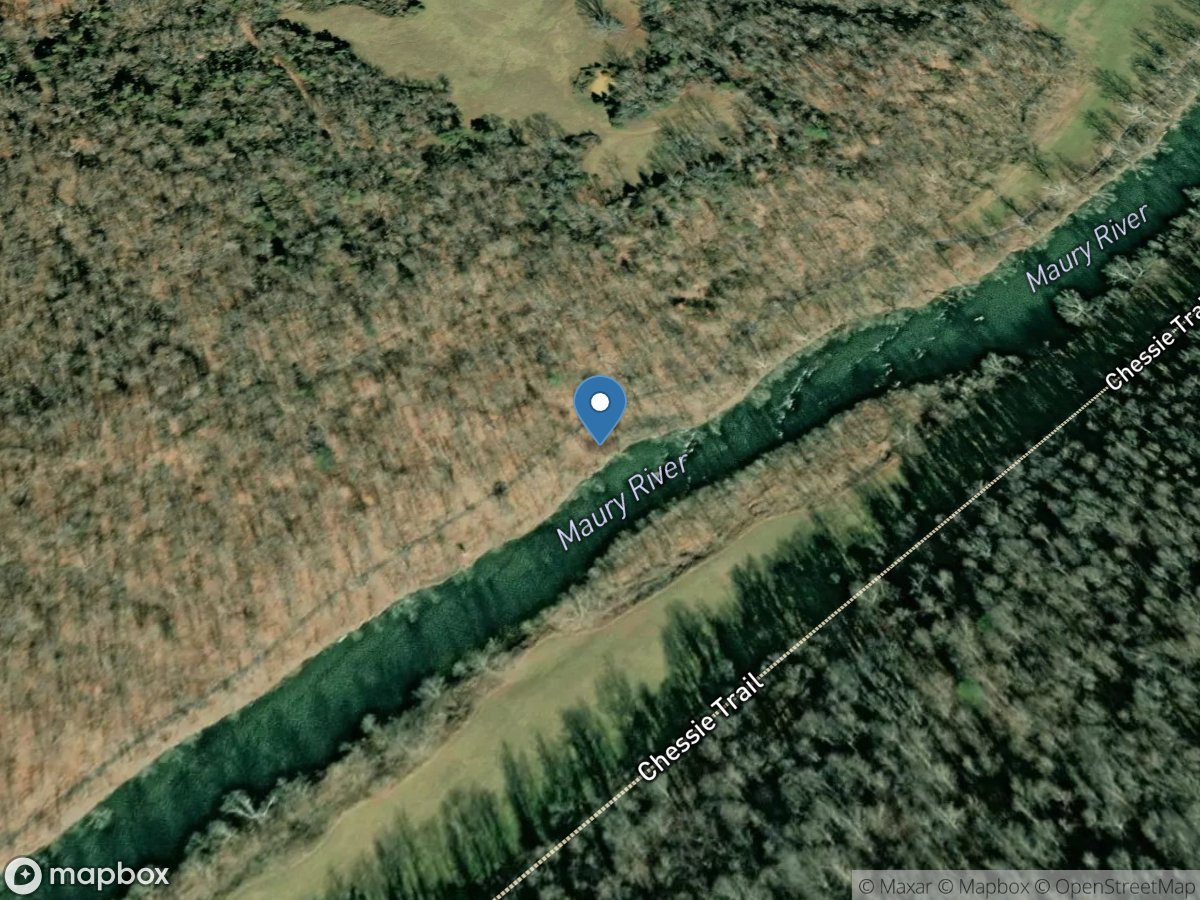 Maury River near Buena Vista, VA location