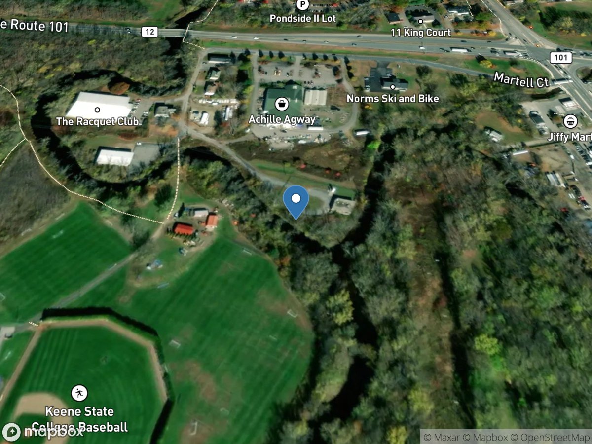 Ashuelot River above the Branch, at Keene, NH location