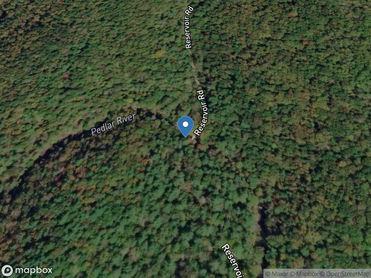 Pedlar River at Forest Road near Buena Vista, VA location