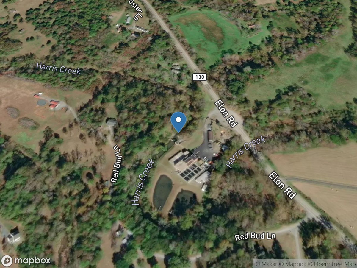 Harris Creek below Route 130 near Monroe, VA location