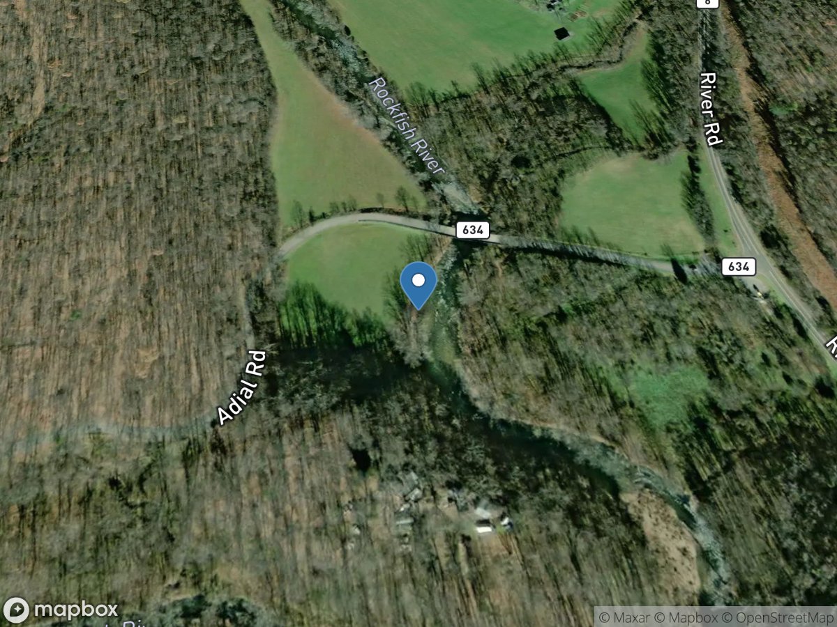 Rockfish River near Greenfield, VA location