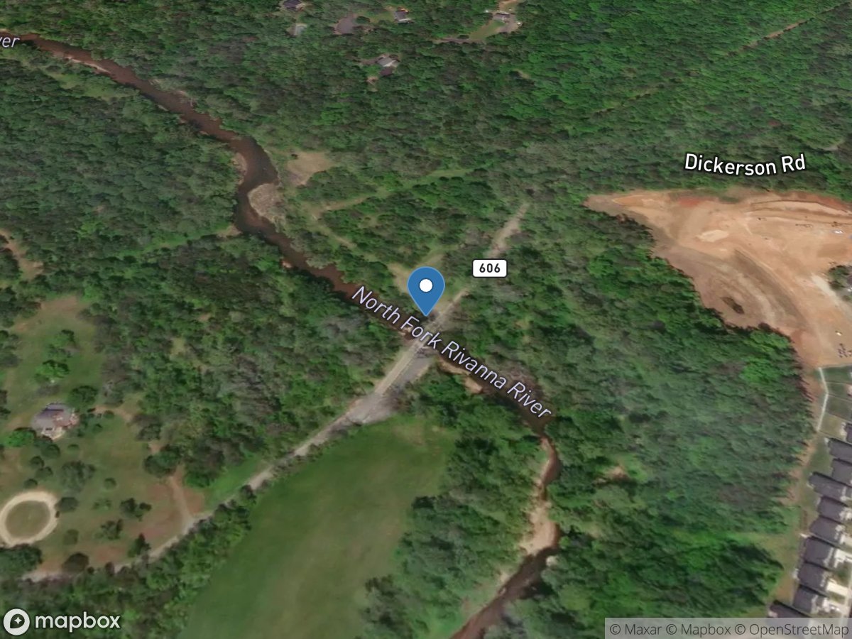 N F Rivanna River near Earlysville, VA location