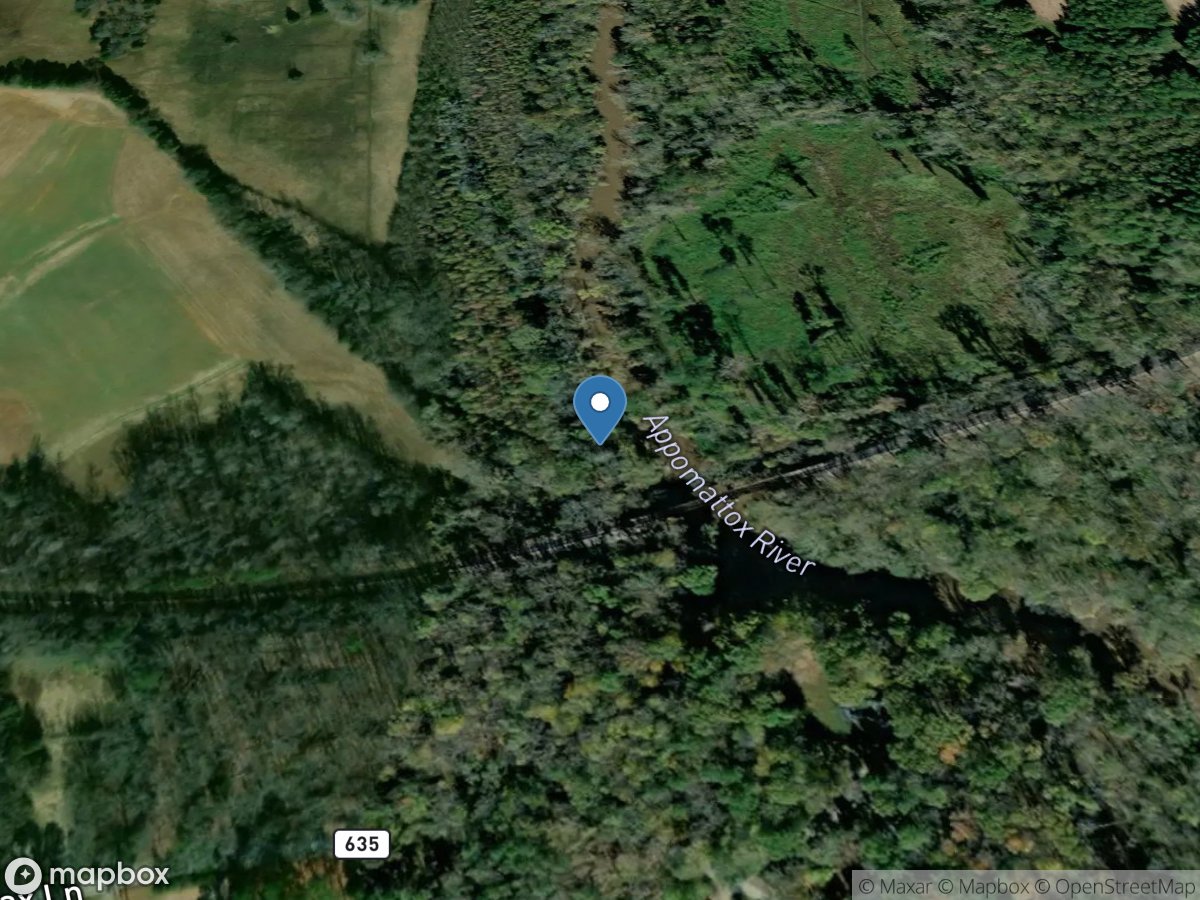 Appomattox River at Mattoax, VA location