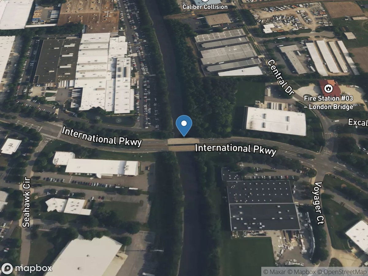 Bypass Canal at INTL Parkway near Mapleton, VA location