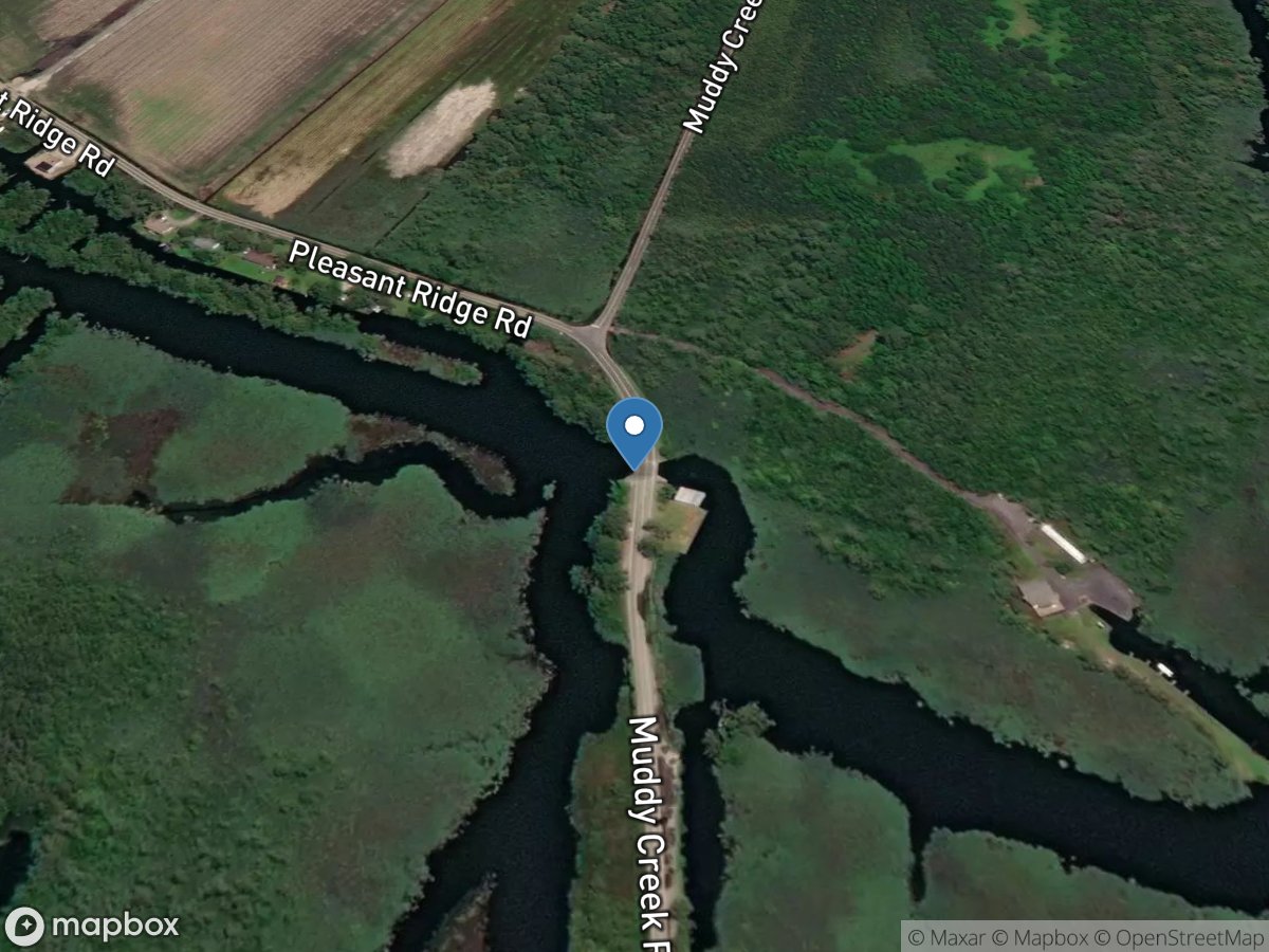 Beggars Bridge Creek near Dawley Corners, VA location