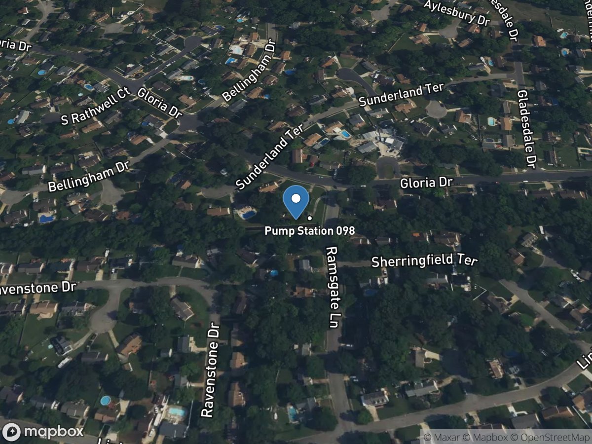 Conveyance Chan at Ramsgate Lane near Great Bridge, VA location