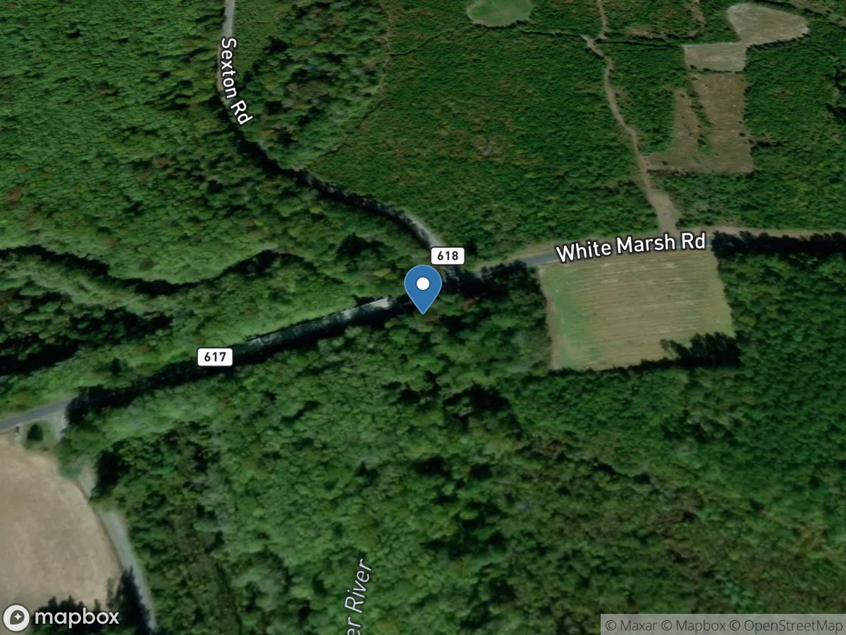 Blackwater River near Dendron, VA location